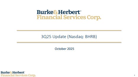 BHRB 3Q25 Investor Presentation
